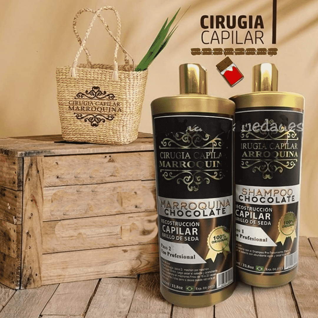 Paraíso patata bienestar Cirugía Capilar incluye Marroquina Chocolate y Shampoo – Trouver